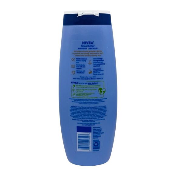 Nivea Nourishing Body Wash Shea Butter Nourishing Serum - 20 fl oz /591 ml - Picture 2 of 2